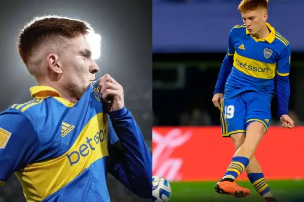 El gesto de Valentín Barco en la victoria de Boca que enfureció a los jugadores de Nacional