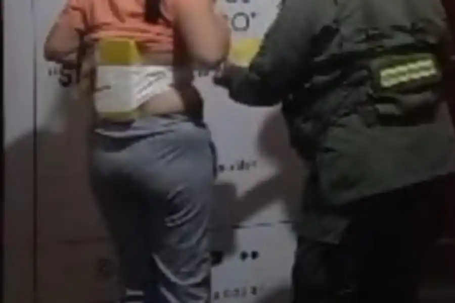 Inspección. FOTO GENDARMERÍA