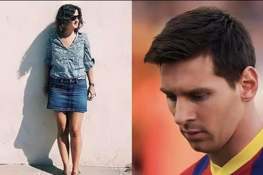 ¿Lionel Messi en la sombra de una extraña mujer? Mirá la imagen que se viralizó en las redes