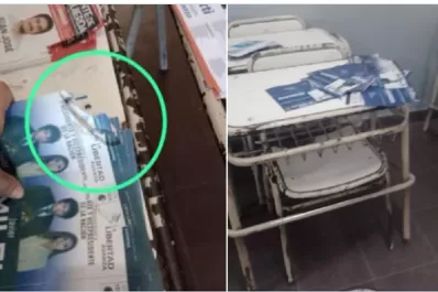 Milei denuncia el robo de boletas en escuelas de todo el país