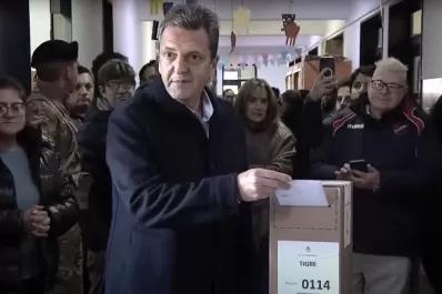 Sergio Massa: Es muy importante que la gente vaya a votar