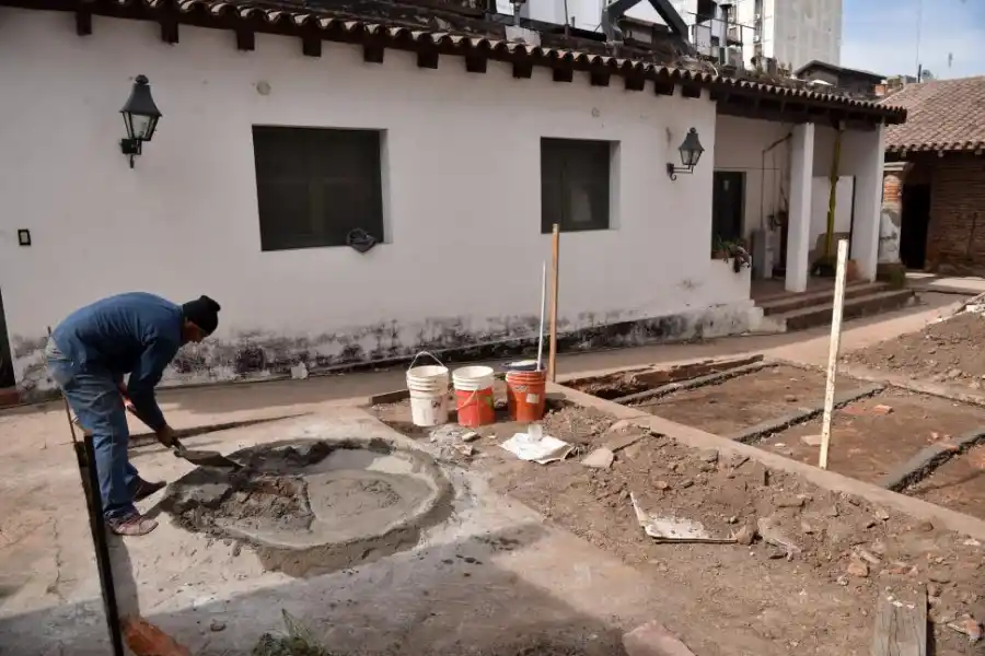 PATIO PRINCIPAL. Habrá más espacio para los espectáculos.