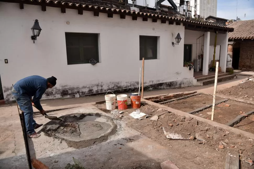 PATIO PRINCIPAL. Habrá más espacio para los espectáculos.