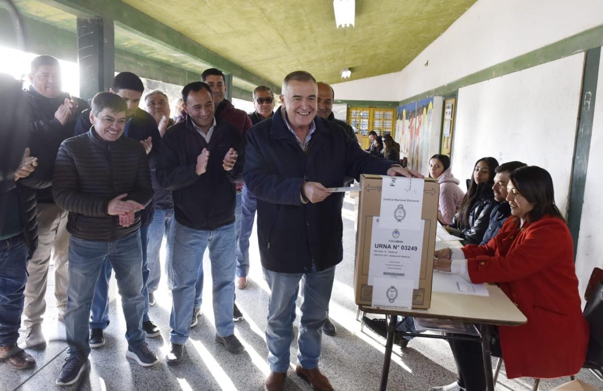 Video: Jaldo votó en Trancas y destacó la importancia de las PASO