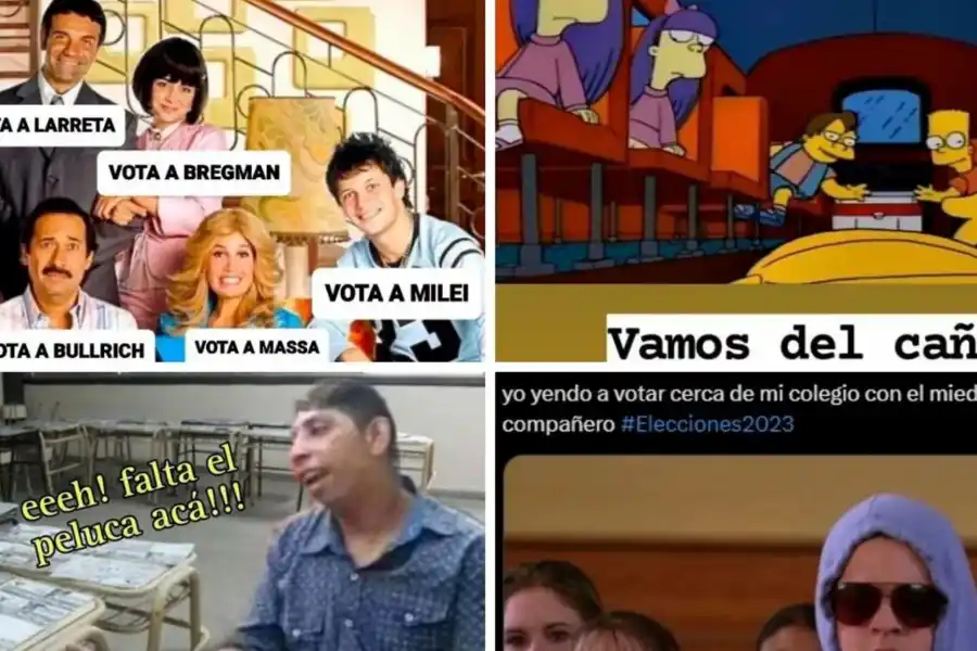 Los mejores memes de las elecciones PASO 2023