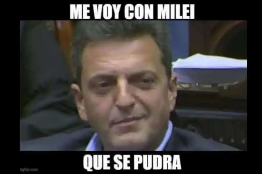 Memes sobre el triunfo de Milei en las PASO