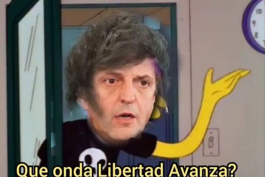 Los memes sobre el triunfo de Milei en las PASO