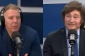 Javier Milei lloró mientras era entrevistado por Alejandro Fantino y decidió hacerle un particular regalo