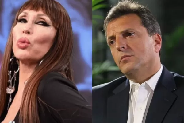 Moria Casán sostuvo que Sergio Massa puede dar vuelta la elección y planteó el fin del kirchnerismo