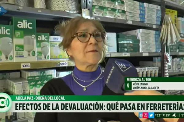 “Es la peor crisis que vivió el país; no se vende nada”