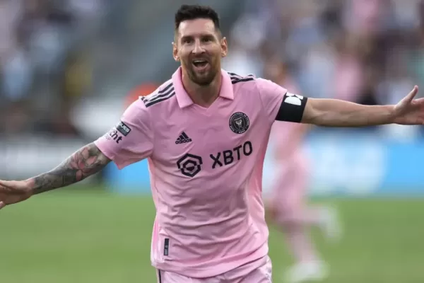 Messi se prepara para la final con Nashville