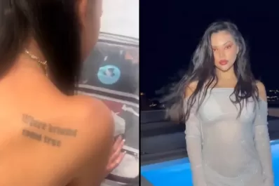 Se tatuó una frase motivacional y 10 años después descubrió un insólito error de ortografía