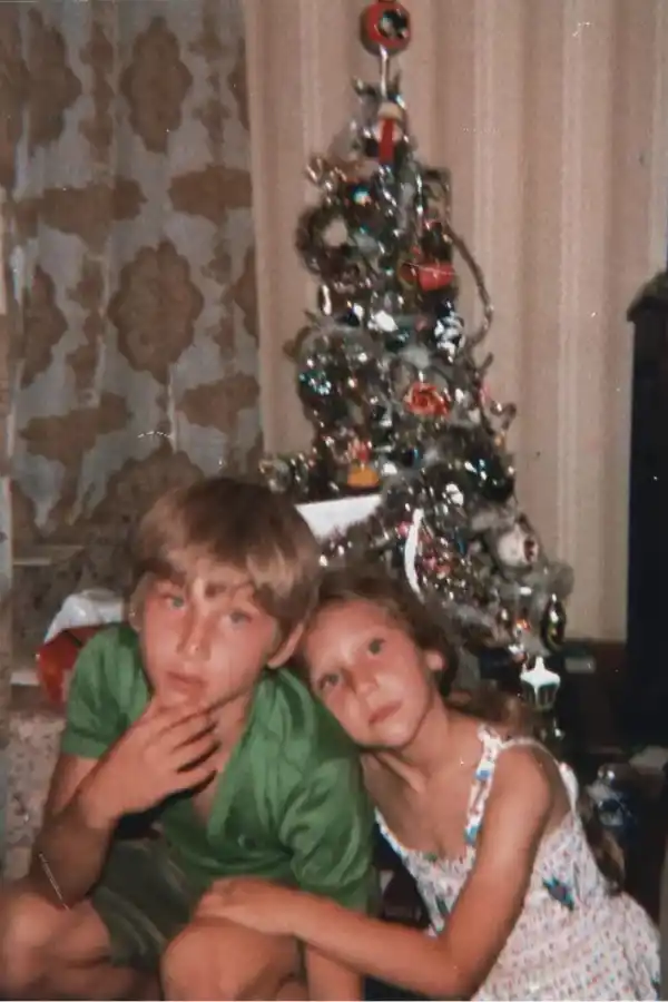 Los hermanos Milei durante una Navidad en la casa familiar