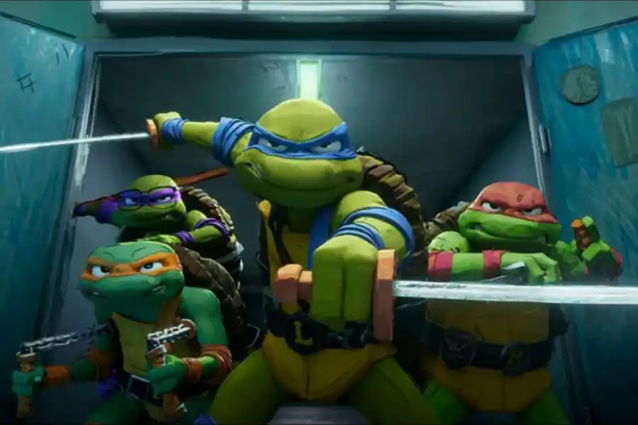 EL REGRESO. “Tortugas Ninja: Caos mutante” tiene una estética particular.  