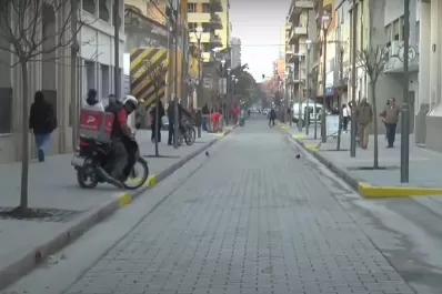 Habilitaron la semipeatonal de calle 9 de Julio al 200, en la capital