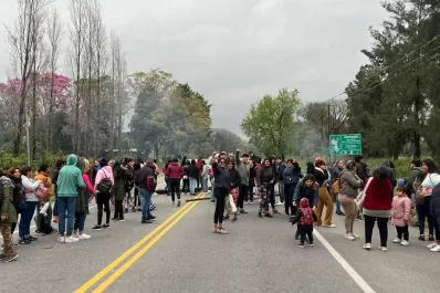 Tras una protesta por ayuda social, se normaliza el tránsito en la ruta 307