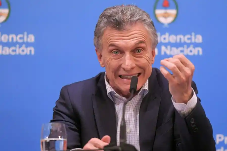 LUNES OSCURO. Macri en la rueda de prensa del 12 de agosto de 2019.