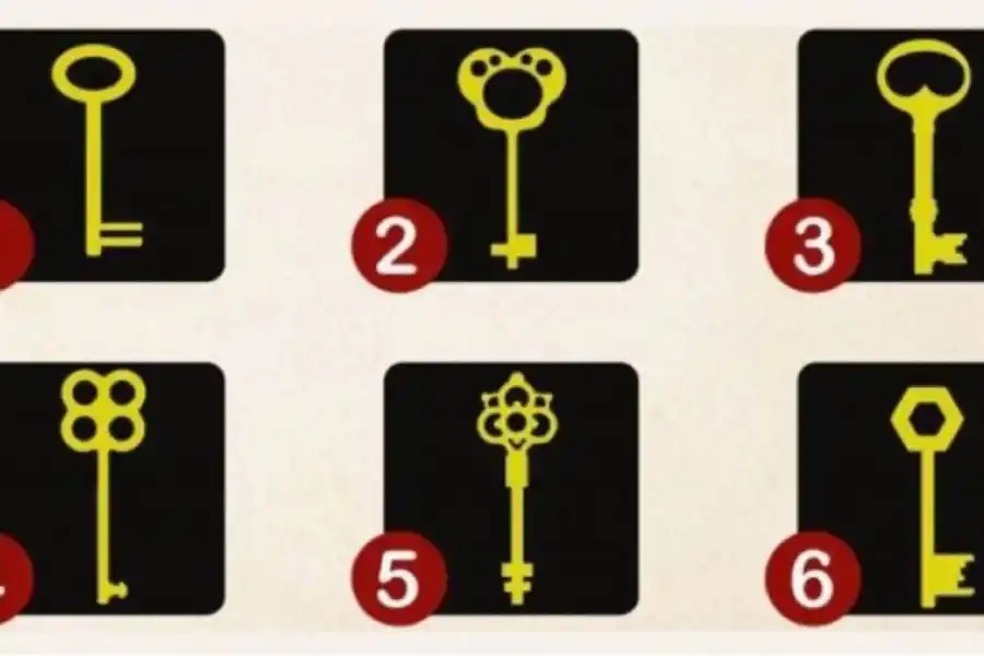 Test de personalidad: la llave que elijas puede revelar de qué manera tomas tus decisiones y cómo enfrentas los problemas.