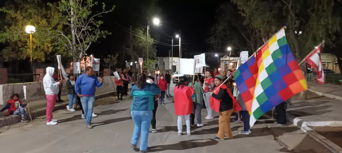 Amaicha del Valle: marcharon para exigir la aparición con vida de Sonia Mamaní
