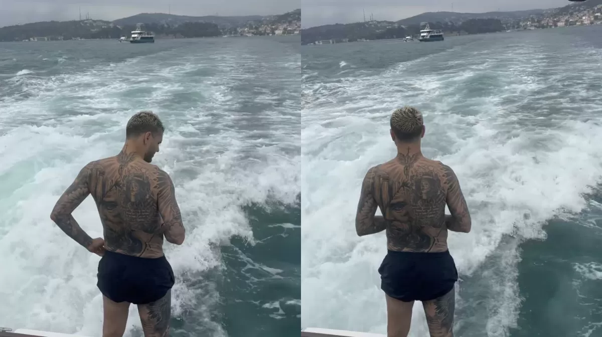 Wanda Nara y Mauro Icardi pasearon por Turquía en un lujoso yate