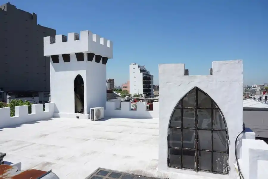 La vista desde la terraza del castillo de Sandro
