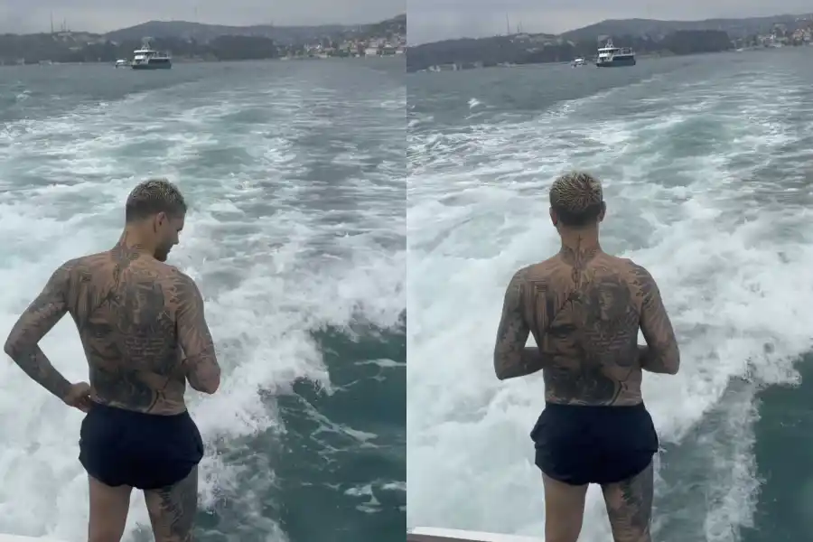 Wanda Nara y Mauro Icardi pasearon por Turquía en un lujoso yate