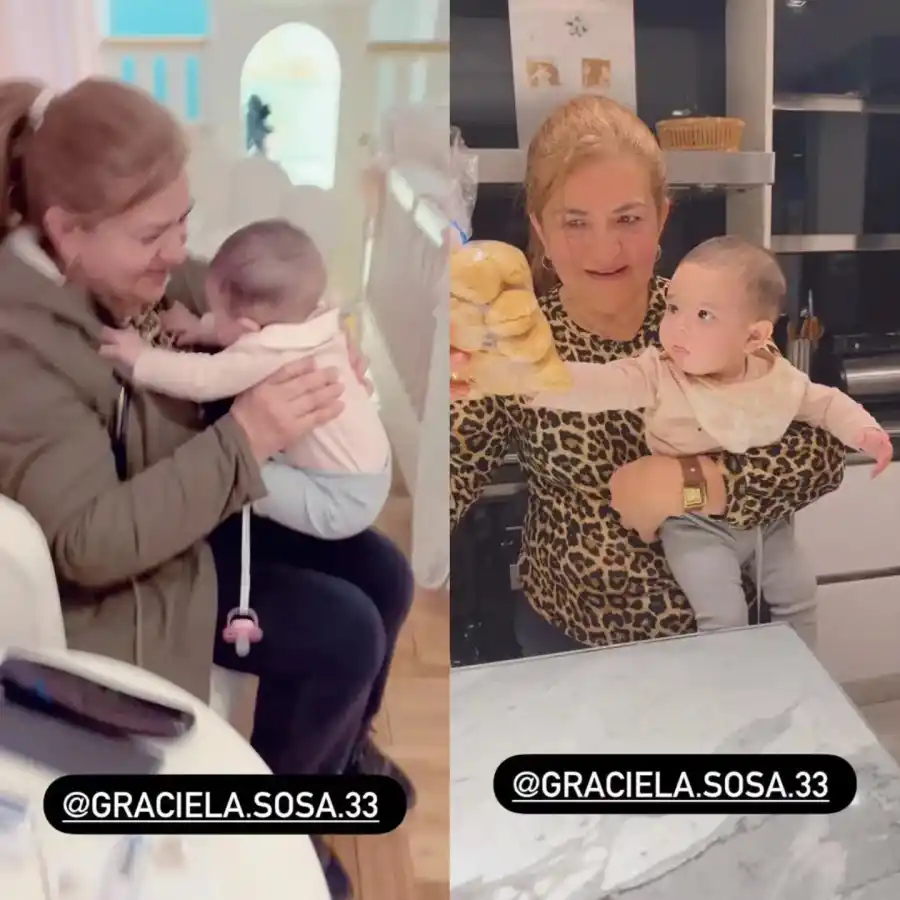 Graciela Sosa tiene un gran afecto por Sarah.