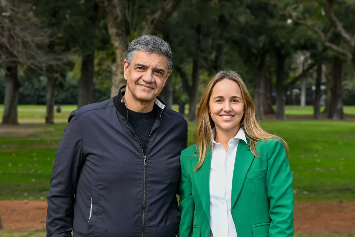 ELECCIONES 2023. Jorge Macri y Clara Muzzio la fórmula de Juntos por el Cambio en CABA. FOTO TOMADA DE TWITTER/@JORGEMACRI.