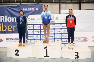 La emotiva historia de Candela Gallardo, campeona de patinaje: renunció a su fiesta de 15 para comprarse los patines