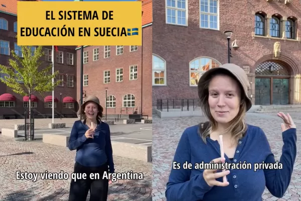 Una sueca comparó el sistema educativo de su país con el nuestro y generó polémica