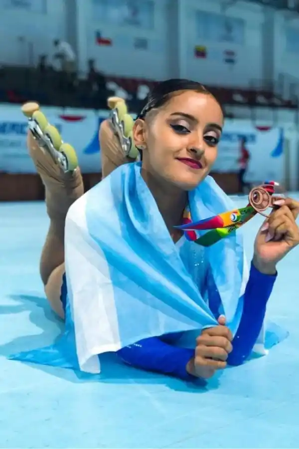 Candela obtuvo la medalla de oro.