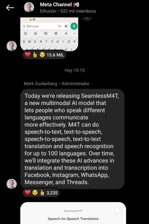 ¿Instagram y WhatsApp podrán traducir mensajes? Esta es la nueva función que incluirá Meta