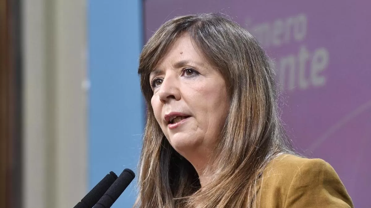 Gabriela Cerruti, portavoz del Gobierno. Presidencia de la Nación