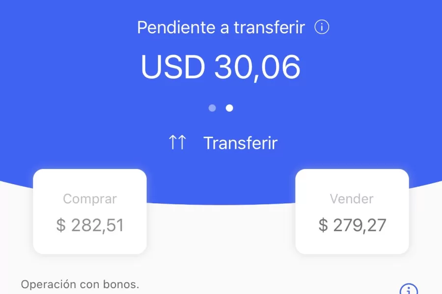 La compra de dólar MEP se realiza de manera online. 