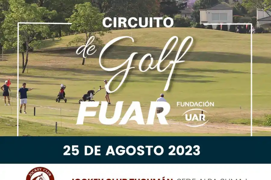 Vuelve el clásico torneo solidario de golf FUAR
