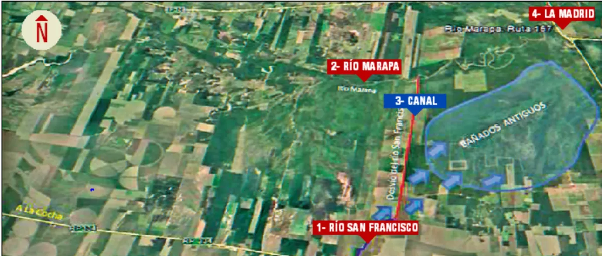 Vecinos de La Madrid irán a la Justicia si no les dan una solución ante las crecientes