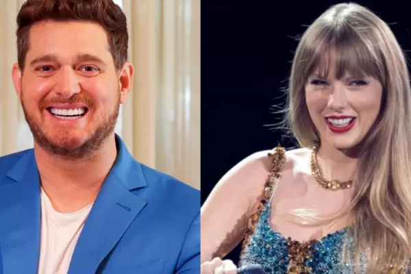 Taylor Swift conquistó el corazón de Michael Bublé que se declaró su fan
