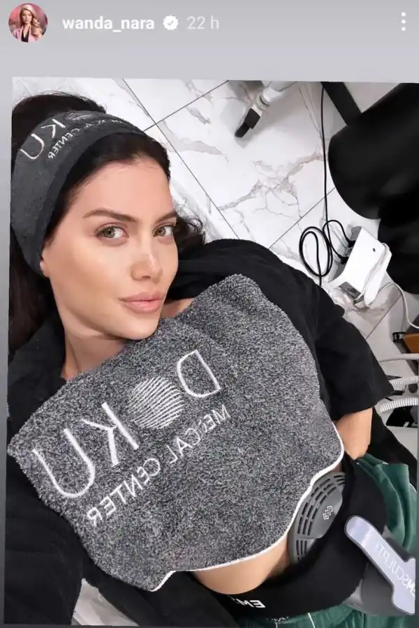 Una publicación de Wanda Nara en las redes sociales puso en duda la versión de su enfermedad