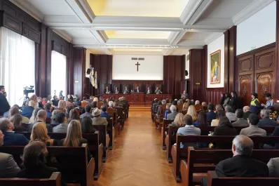 La Corte encabezó un importante homenaje a la vida y obra de Alberdi
