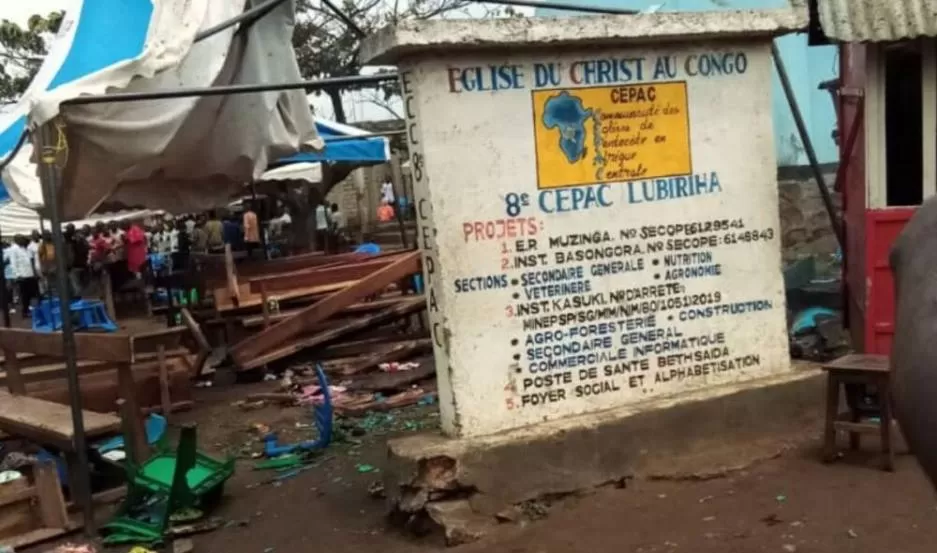 Un ataque a una Iglesia del Congo dejó al menos 14 muertos