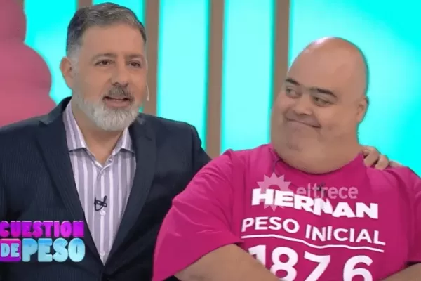 Murió Hernán Terranova, ex participante de Cuestión de Peso: sufría depresión y obesidad