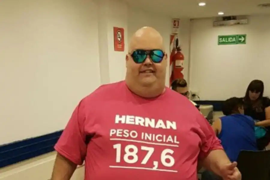 Murió Hernán Terranova, ex participante de Cuestión de Peso: sufría depresión y obesidad