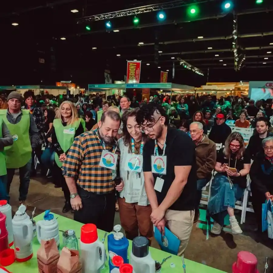 El jurado de Matear evaluando los mates de los participantes