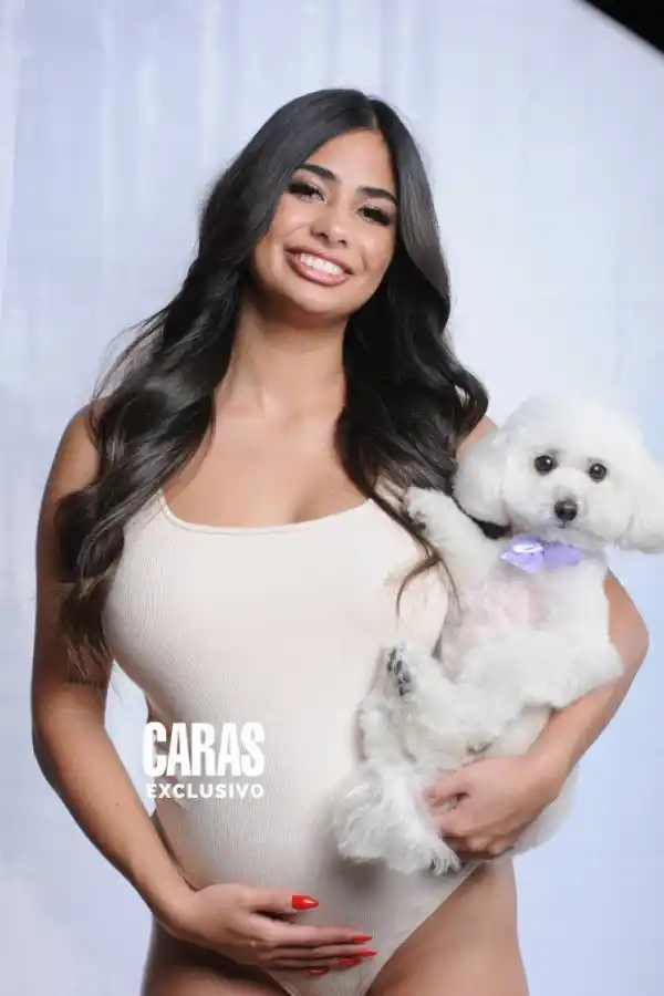 Daniela Celis mostró su embarazo de 14 semanas