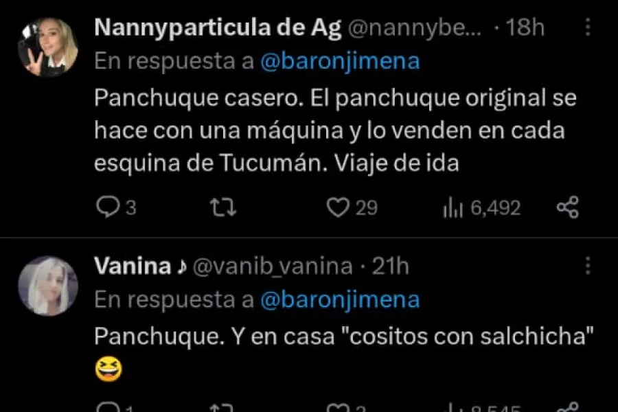 ¿Jimena Barón comió panchuque? La actriz y una curiosa pregunta a sus seguidores