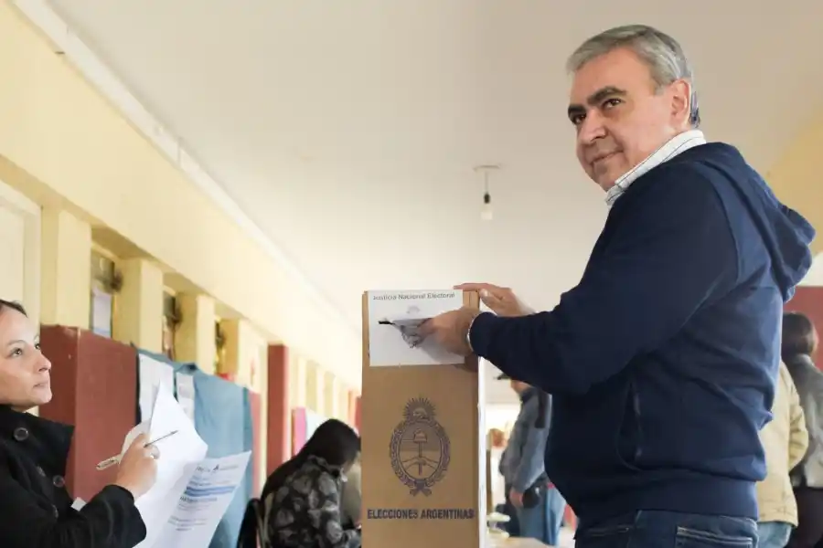 ALIADO A LARRETA. Germán Alfaro sufragó en las PASO. Foto de Twitter