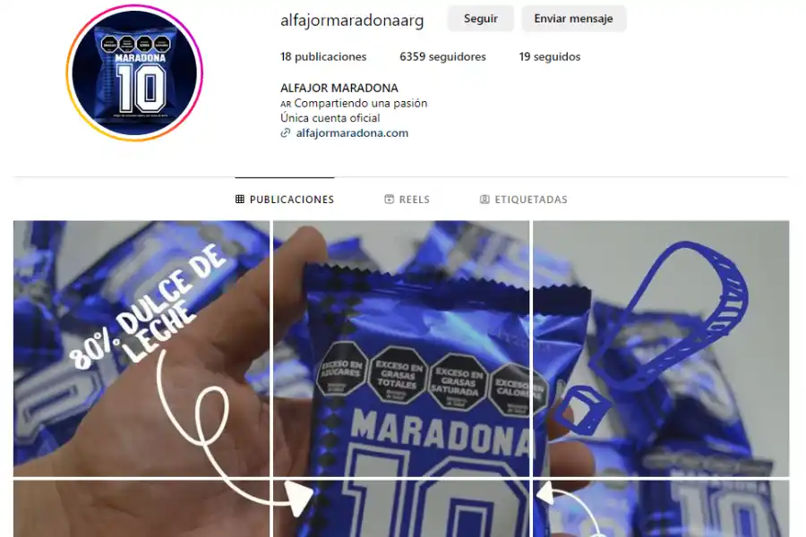 Lanzan el alfajor Maradona: cuánto costará y cuándo llegará a Tucumán