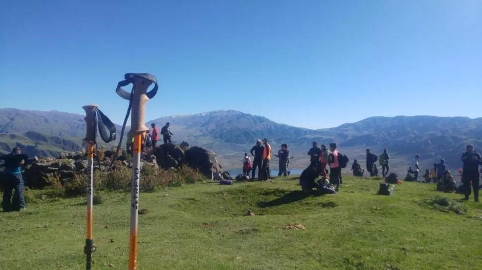 LIBRE CIRCULACIÓN. Los montañistas esperan conseguir más vías de acceso a los cerros tucumanos. 