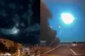 Video: un impactante meteorito verde iluminó el cielo de Turquía