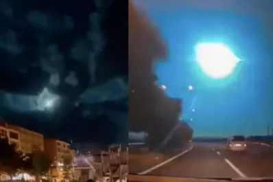 Video: un impactante meteorito verde iluminó el cielo de Turquía